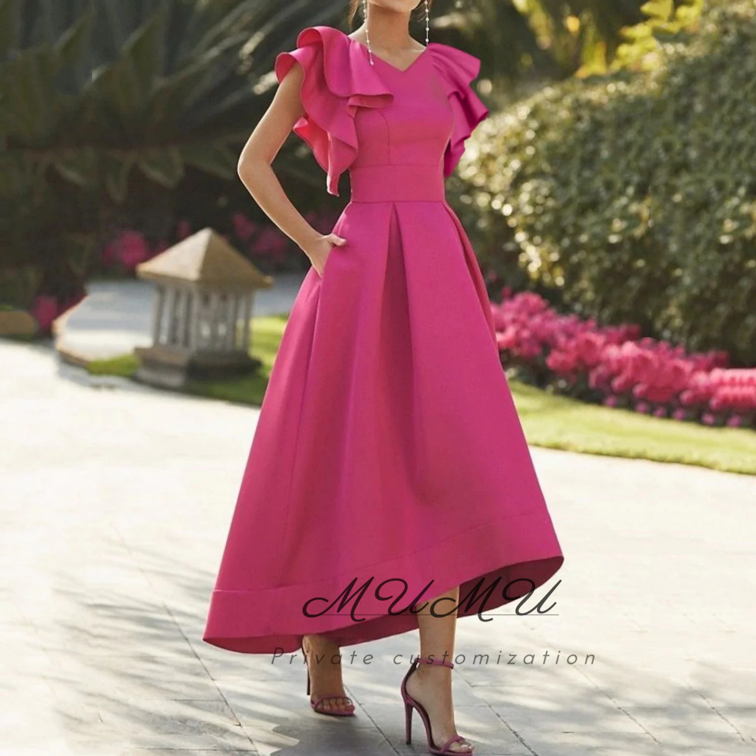 

MuMu Customized Elegant Party Dresses 2025 Платье Вечернее Women's Evening Dress Prom Dresses for Special Occasions فساتين سهرة