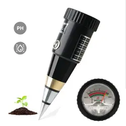Accurate 2 in1 Soil Moisture PH Meter 3~8 PH Handheld Metal Sensor Probe Metal ABS Soil Acidity Humidity Tester Plantations