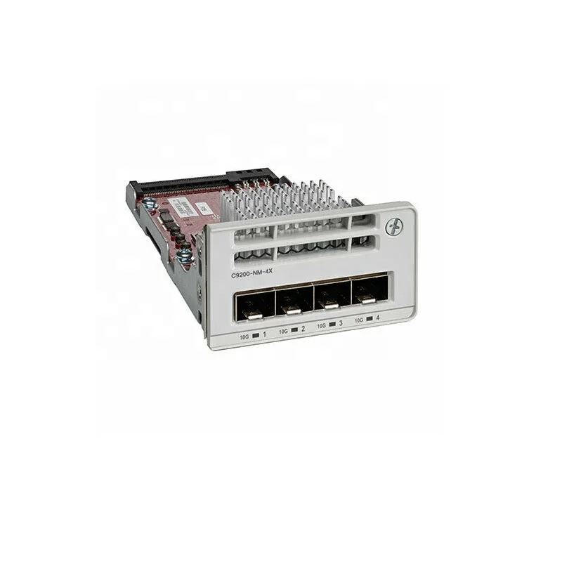 C9200 Series 4 Port 10 Gigabit Ethernet Network Module C9200-NM-4X