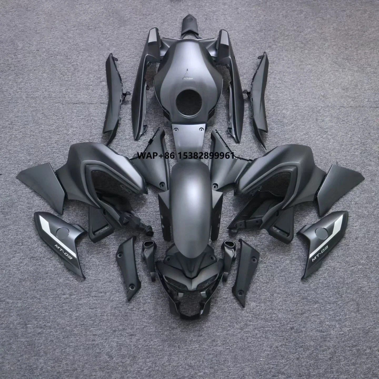 

ABS Plastic Fairing Bodywork Kit Panel Set Fit for MT03 2020 2021 2022 2023 2024 2025 Motorcycle Fairing Kit