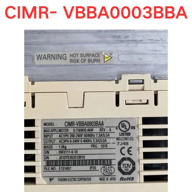 Brand New Original CIMR- VBBA0003BBA Frequency converter Original imported
