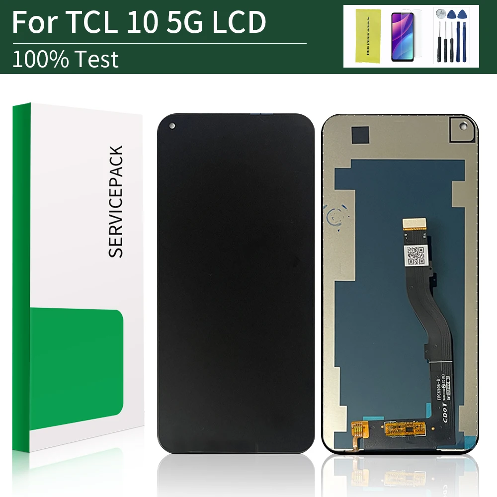 For TCL 10 5G 105G LCD For TCL T790Y Display  Touch Screen For TCL  Screen 10 5G Replacement Digititizer Assembly