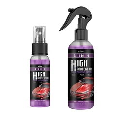 3 In 1 Snelle Coating Spray Hoge Bescherming Glans Pantser Keramische Carwash Carshield Coating Reiniging Nano Polijsten Verf Wax