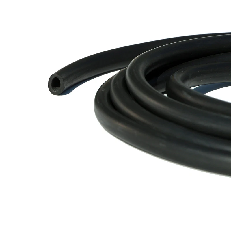 1Meter ID2mm~32mm Fluorine Rubber Hose FKM Tube Viton Tubing FPM Pipe Acid-base Heat Oil Resistant Fluororubber Tube