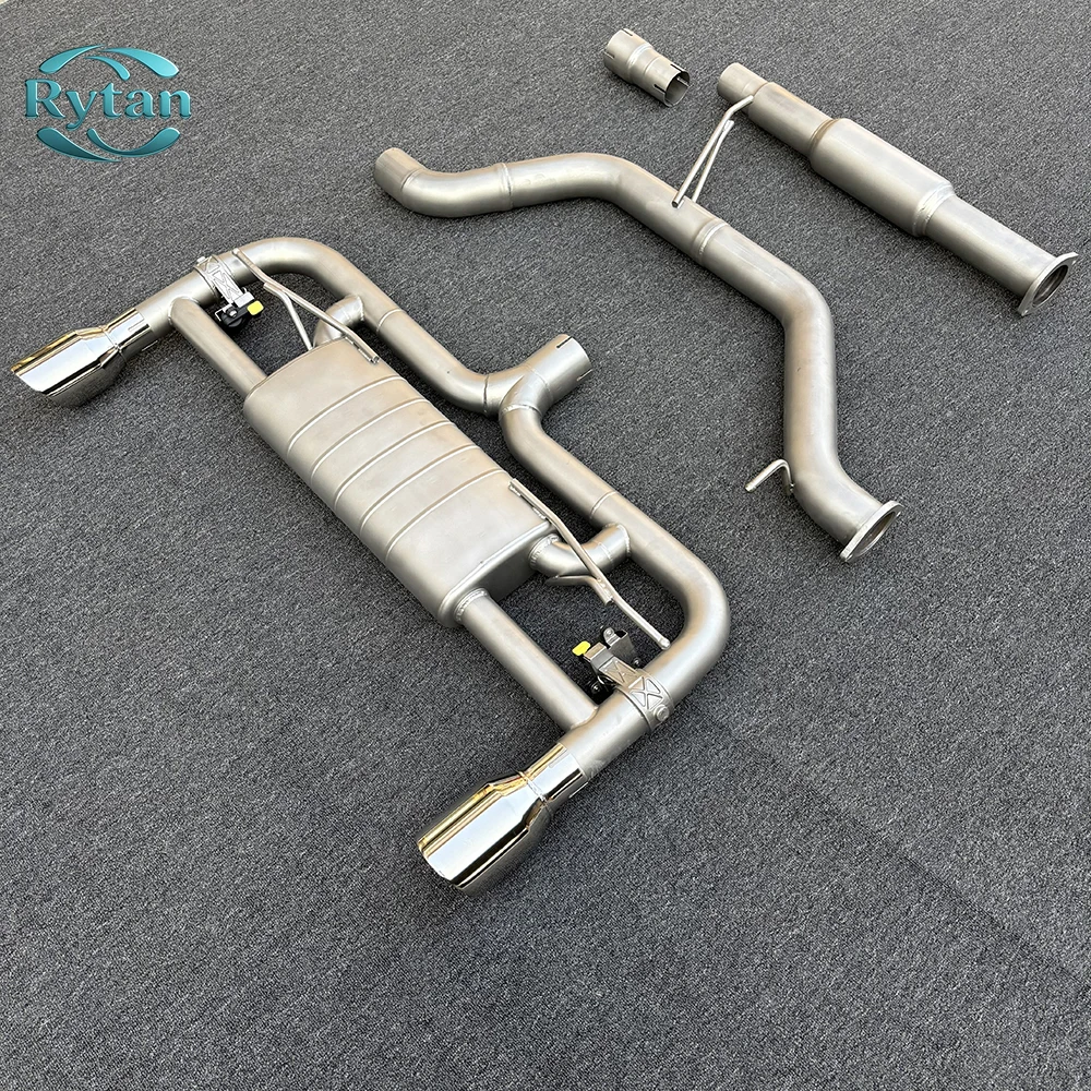 Rytan Valvetronic  Exhaust Pipe Valved 304 Stainless Steel Exhaust System Catback for 7GTI  7.5 GTI  2.0T