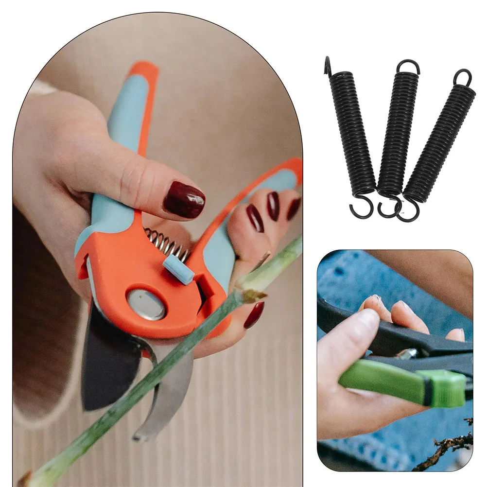 6 قطعة عالية فرع المقلم الربيع الفولاذ المقاوم للصدأ ضغط استبدال الينابيع لحديقة القص التشذيب مقص اليد Lopper #4