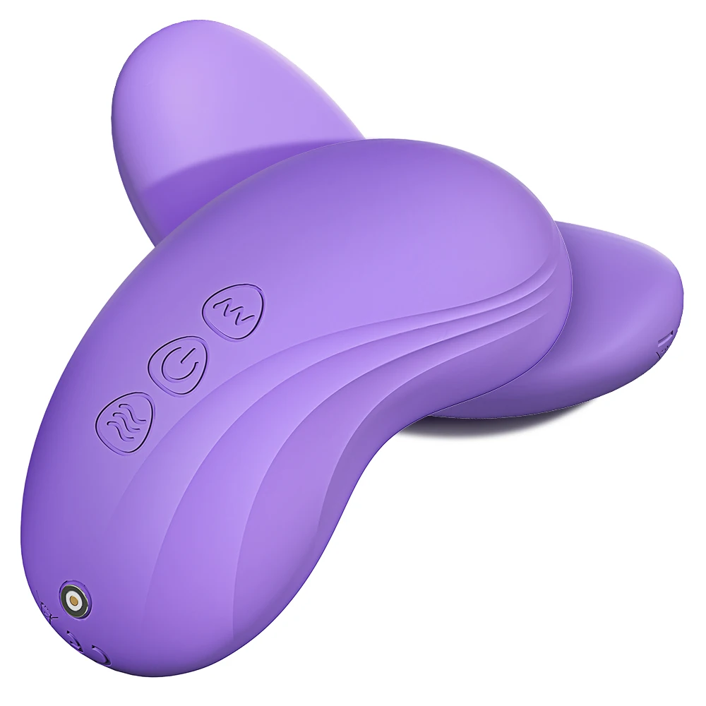 

New Product Breast Massager Ultra Thin 10 Massage Modes Warming Lactation Massager for Woman