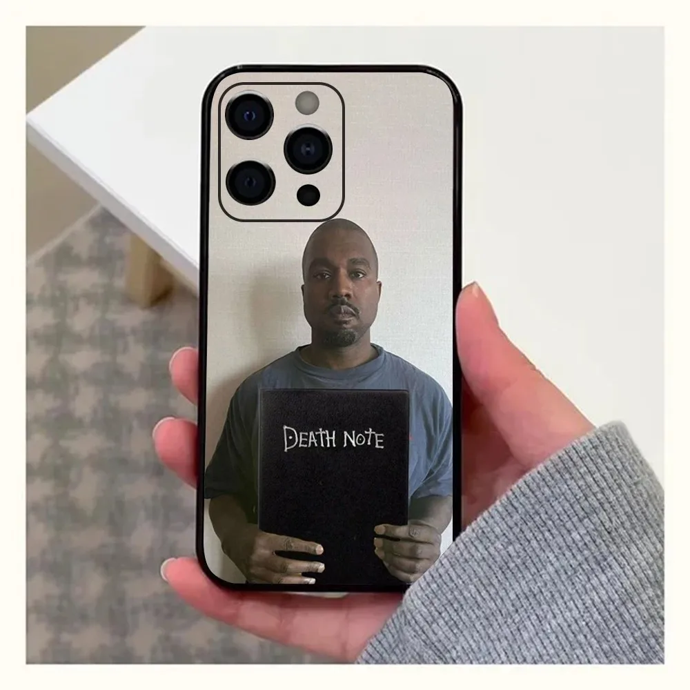 Funny Kanye West Ye Phone Case For Apple iPhone 15,14,13,12,11,Pro,X,XS,Max,XR,Plus,Mini Soft Black Cover