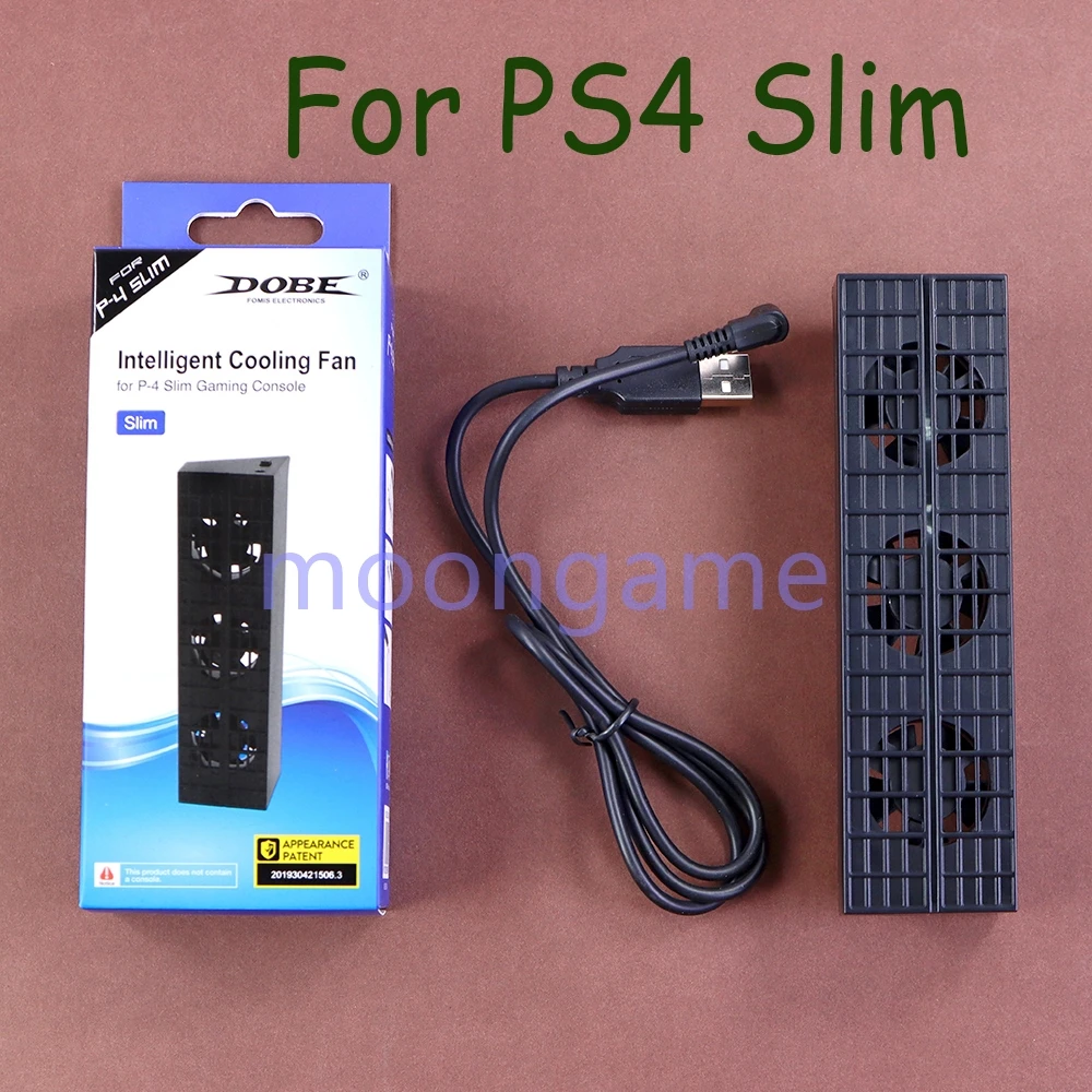 Dispositivo di raffreddamento del supporto della base di raffreddamento da 1 pezzo per supporto per accessori per ventola per console di gioco Sony PS4 Pro Slim