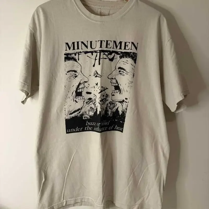 Minutemen Buzz Or Howl Under The Influence Of Heat T Shirt Sand Ub169