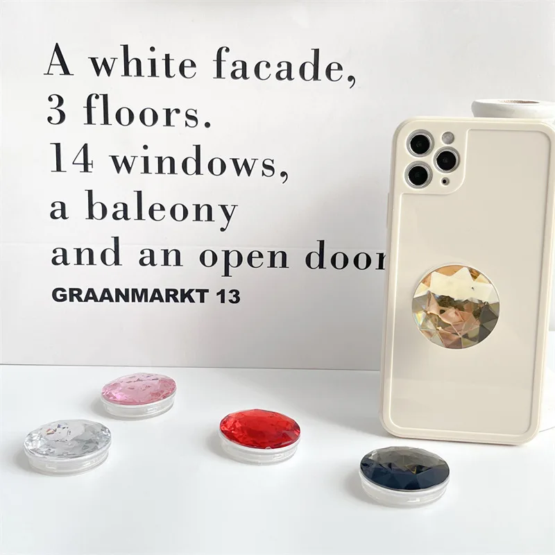 Креативное крепление для подушки безопасности 3D Gem, красочное прозрачное и выдвижное, настольная подставка для просмотра шоу