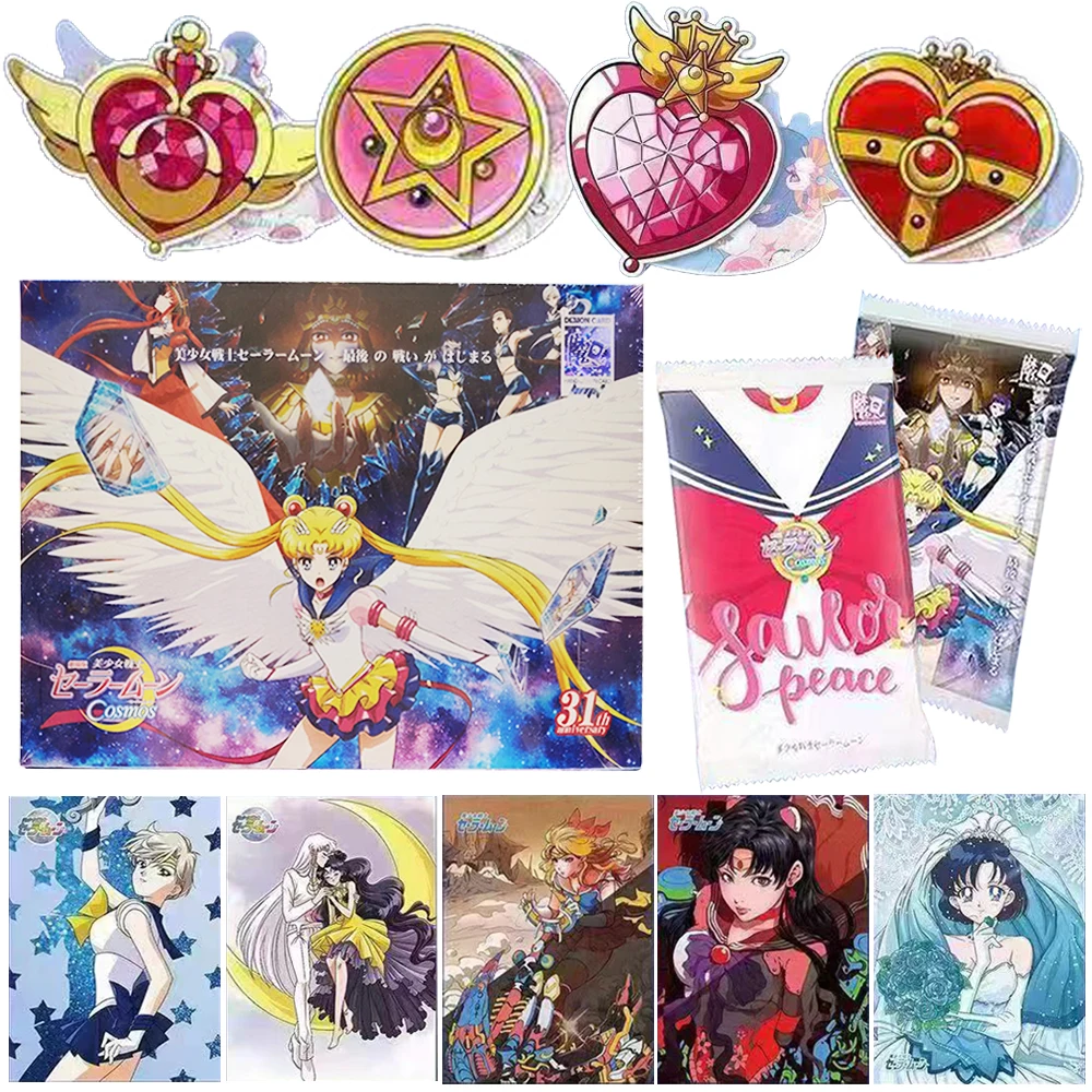 

Коллекционная карта с героями мультфильмов «Сейлор Мун», классическая волшебная битва, герой, красивая девушка, Hino Rei Kino Makoto, креативная карта с персонажем, подарочная игрушка