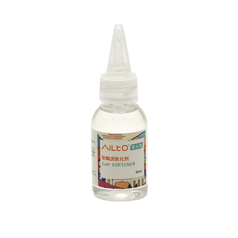 Clay Softener Soft and Hard Adjustment Clay Doll Making Softening Oil Auxiliary Tool Polymer Clay Pottery Tools