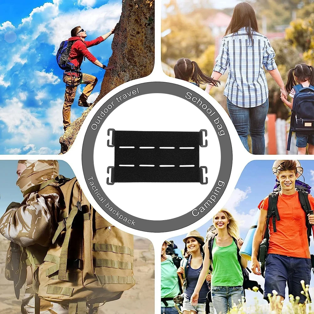 DIZETION Nylon Taktische Patches Board Molles Patches Panel Display Halter für Rucksack Jagd Mini Patches Board Streifen – Detail 9