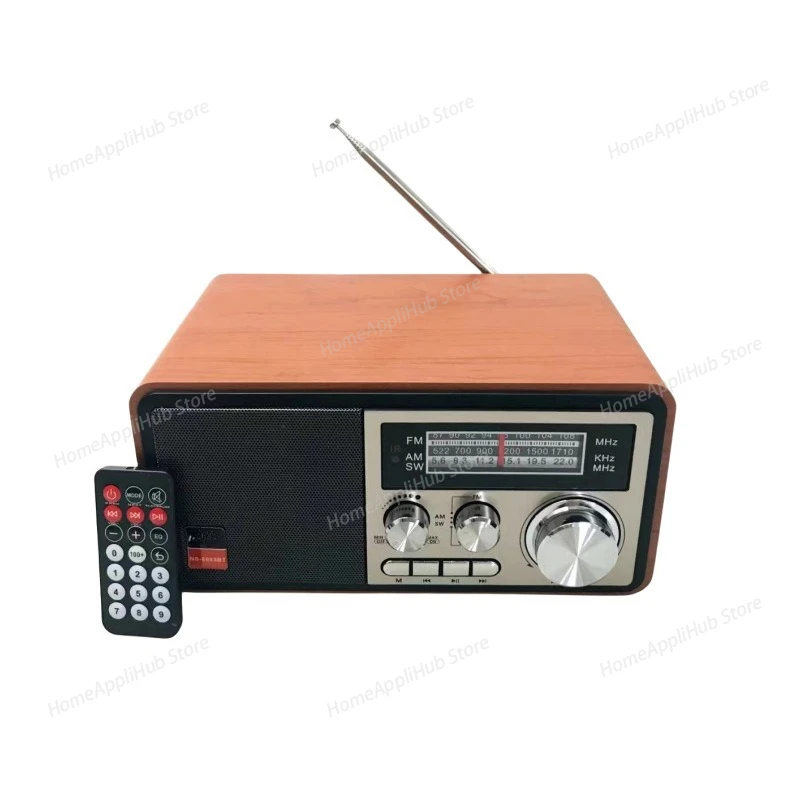 

NS-8093BT Outdoor Multi-function Card Stereo, Portable Multi-band Retro Bluetooth Radio