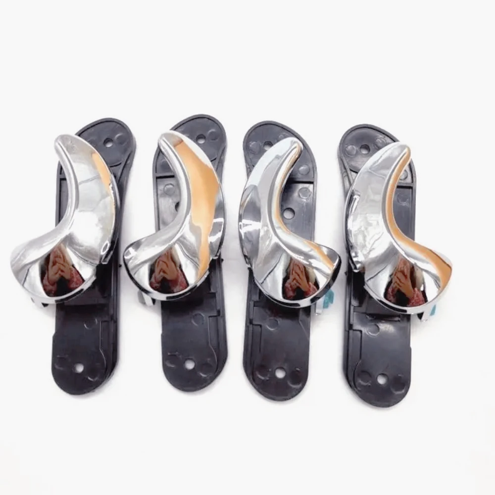 AC-1 set of 4pcs For Lifan 320 Inside Door Handle Inner Handle Front Rear Left Right Chrome Plastic 69230-89101