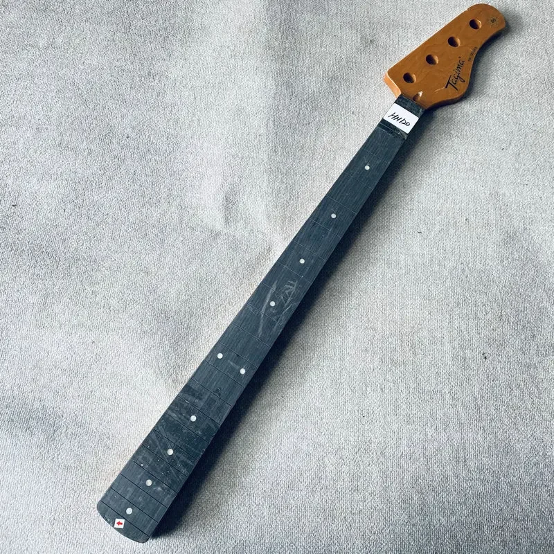 

HN120 Незавершенный электрический бас-гитара без ладов для оригинальной Tagima TW65 4-струнной замены бас-гитары и сделай сам с повреждениями