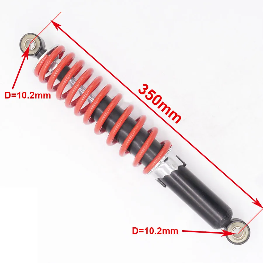 350mm Front Suspension Shock Absorber Fit For China 110cc 125cc 150cc 250cc atv quad bike go kart scooter golf cart parts