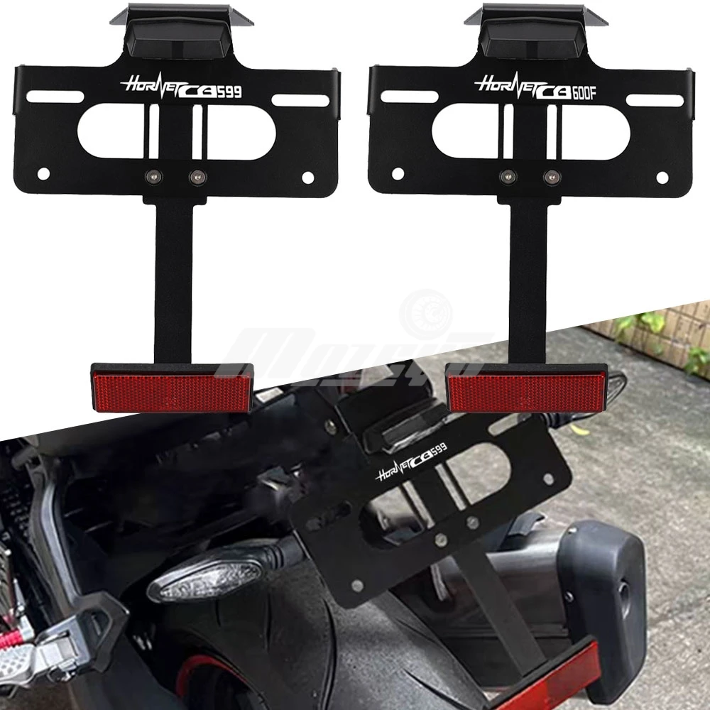 

For Honda CB599 CB600F Hornet 2007-2008-2009-2010-2011-2012-2013 License Plate Bracket Tail Tidy Fender Number Holder Support