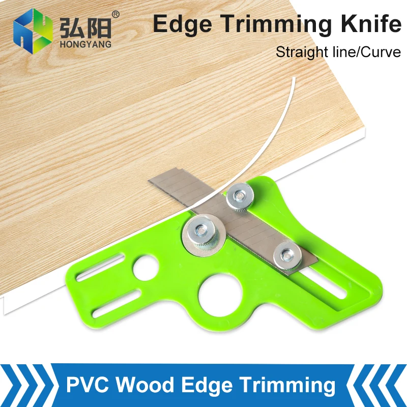 Wood Edge Banding Machine Trimming Knife Telescopic Blade Aligner Curve Straight Edge Scraper Pvc Strip Plasterboard Scraper