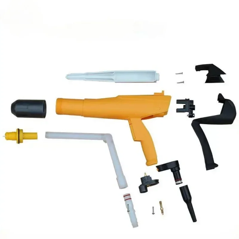 Electrostatic Manual Powder Spray Gun for Wagner PEM-X1 with Nozzle group and wire