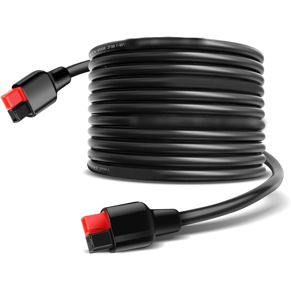 

16AWG For Anderson Connector Solar Extension Cord for Solar Generators and Panels 45A Heavy Duty Tinned Copper
