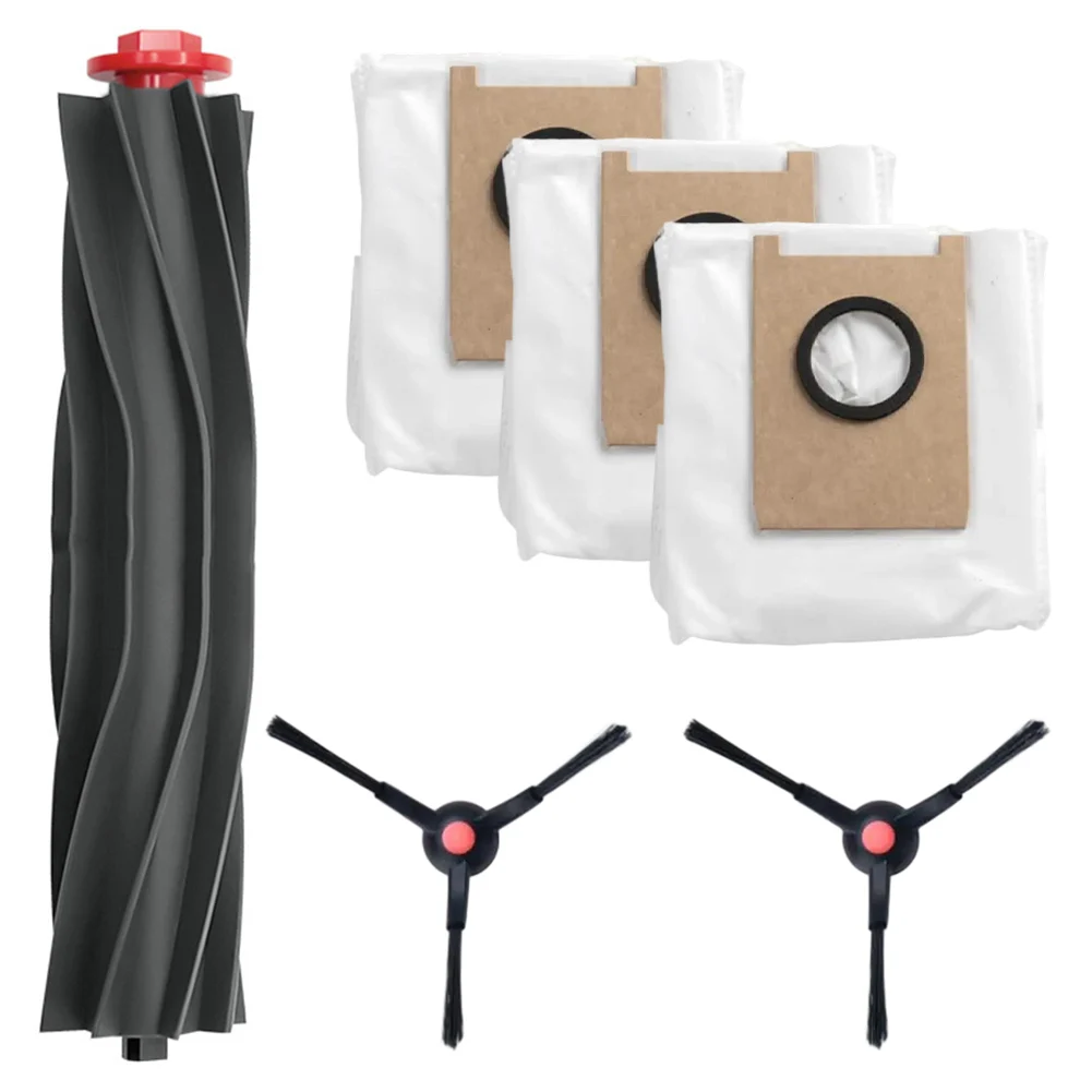 For Eufy 3-in-1 E20 Robot Vacuum Cleaner Replacement Parts Kit Roller-Brush Side Brushes Dust Bags Set Complete Cleaning Parts