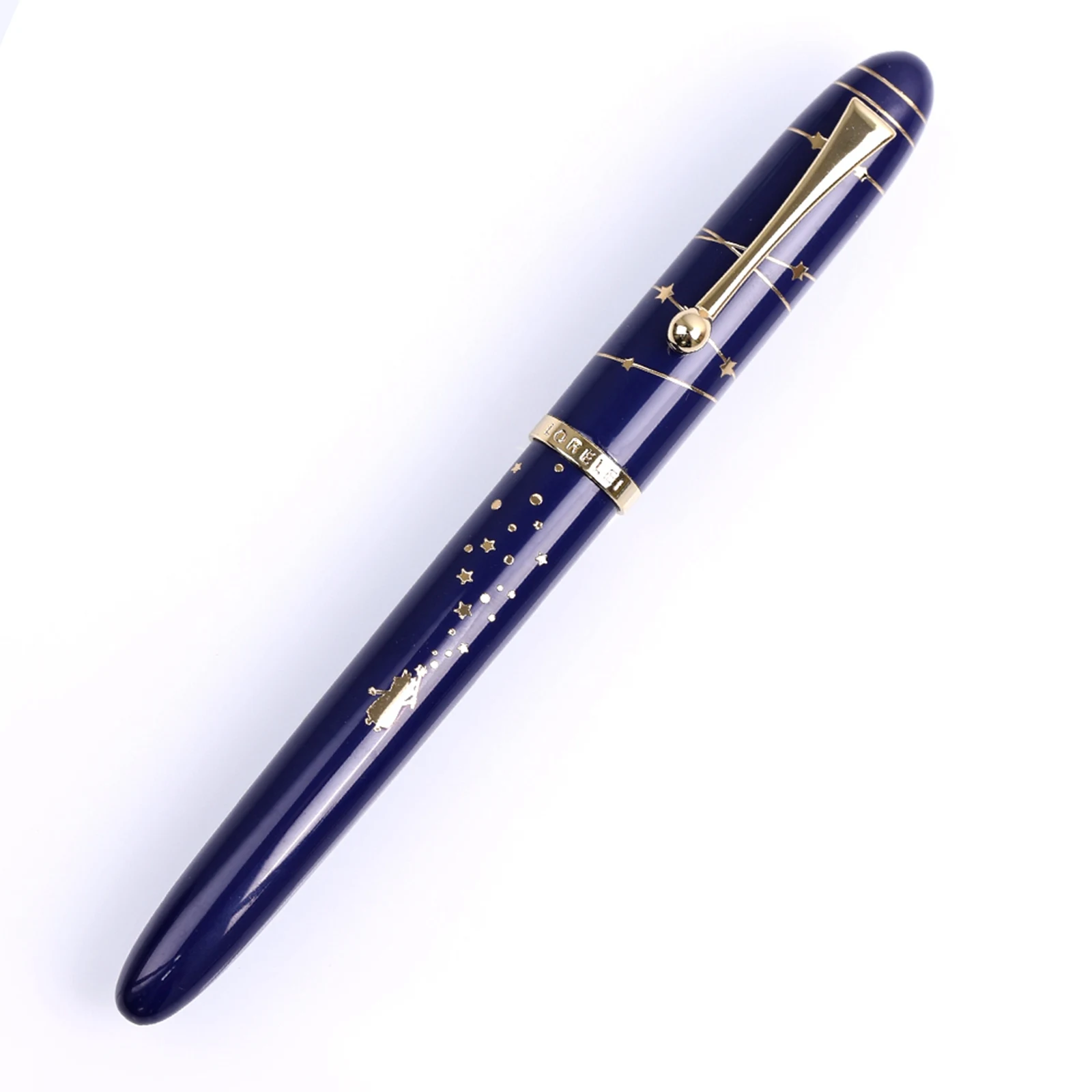 LORELEI L07 Metal Fountain Pen SCHMIDT Nib EF 0.38mm Converter Black green blue  school supplies office business writing pens