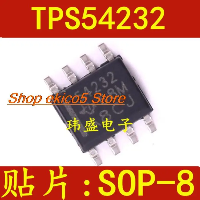 Sop8 ic-オリジナルのtps54232dr,tps54232,54232,sop8,10個