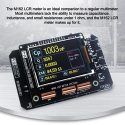 M16LCR misuratore di capacità ad alta precisione 1pF -20mF 0.1Ω-20MΩ ohmmetro Tester a Transistor Tester di frequenza PWM Square Wave Multimet