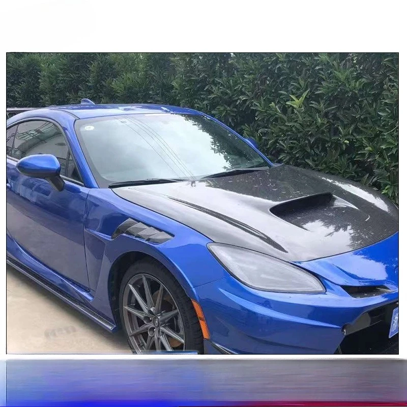 

Suitable For Toyota GR86 Engine Hood Modification Carbon Fiber WRX BRZ Model Universal Replacement