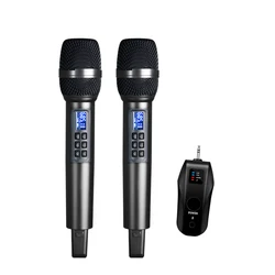 Mikrofon bezprzewodowy Karaoke 100 kanał ze złączem 3.5mm głośnik AUX przenośnego mikrofonu BT Echo śpiewu do domu