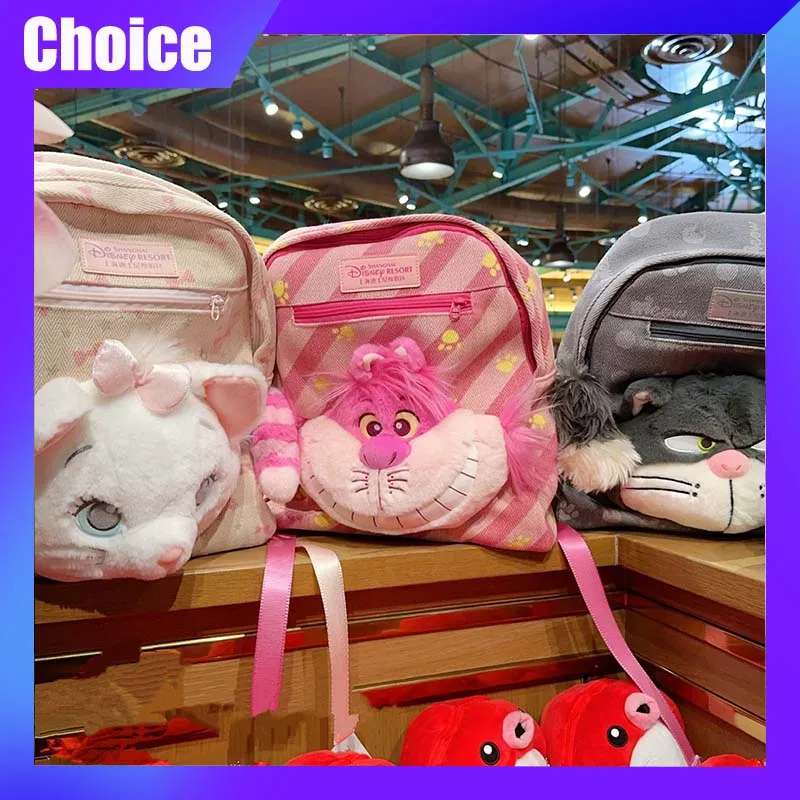 

Lucifer Kids Backpack Marie Cat Cheshire Cat INS Style Bag Large Cartoon Cute Big-Capacity Backpack School Student Backpack Gift