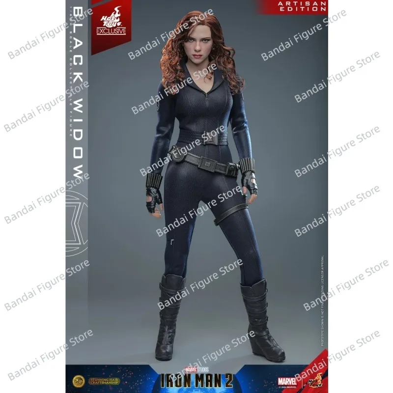 【En Stock】 HotToys HT 1/6 MMS757AEB Iron Man 2 veuve noire avec gants ensemble de soldats mobiles figurine poupée jouet Collection
