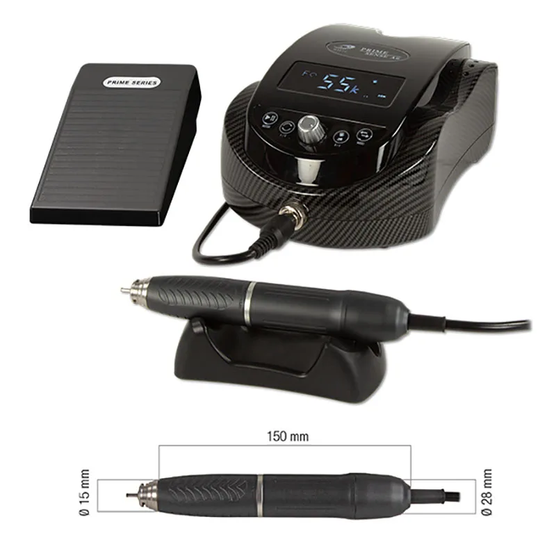 JC PRIME SENSE A 6 for Carbon Fiber Shell Brushless Micromotor Handpiece for Jewelry Denture Polishing hine with