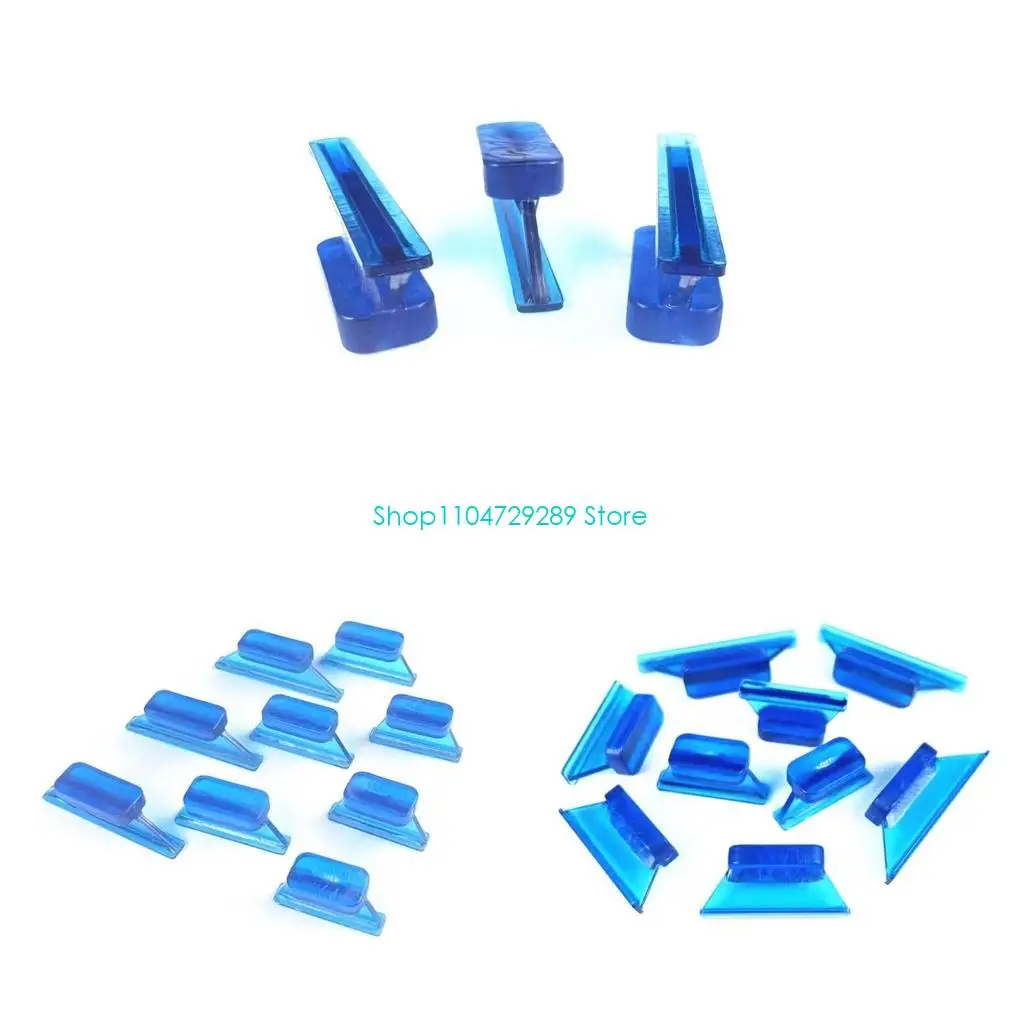 

9Pcs Car Body Auto Body Dent Paintless Dent Fix Lifter Puller Tabs Removal Tools Paintless Repair Kit Removal Repair Tools