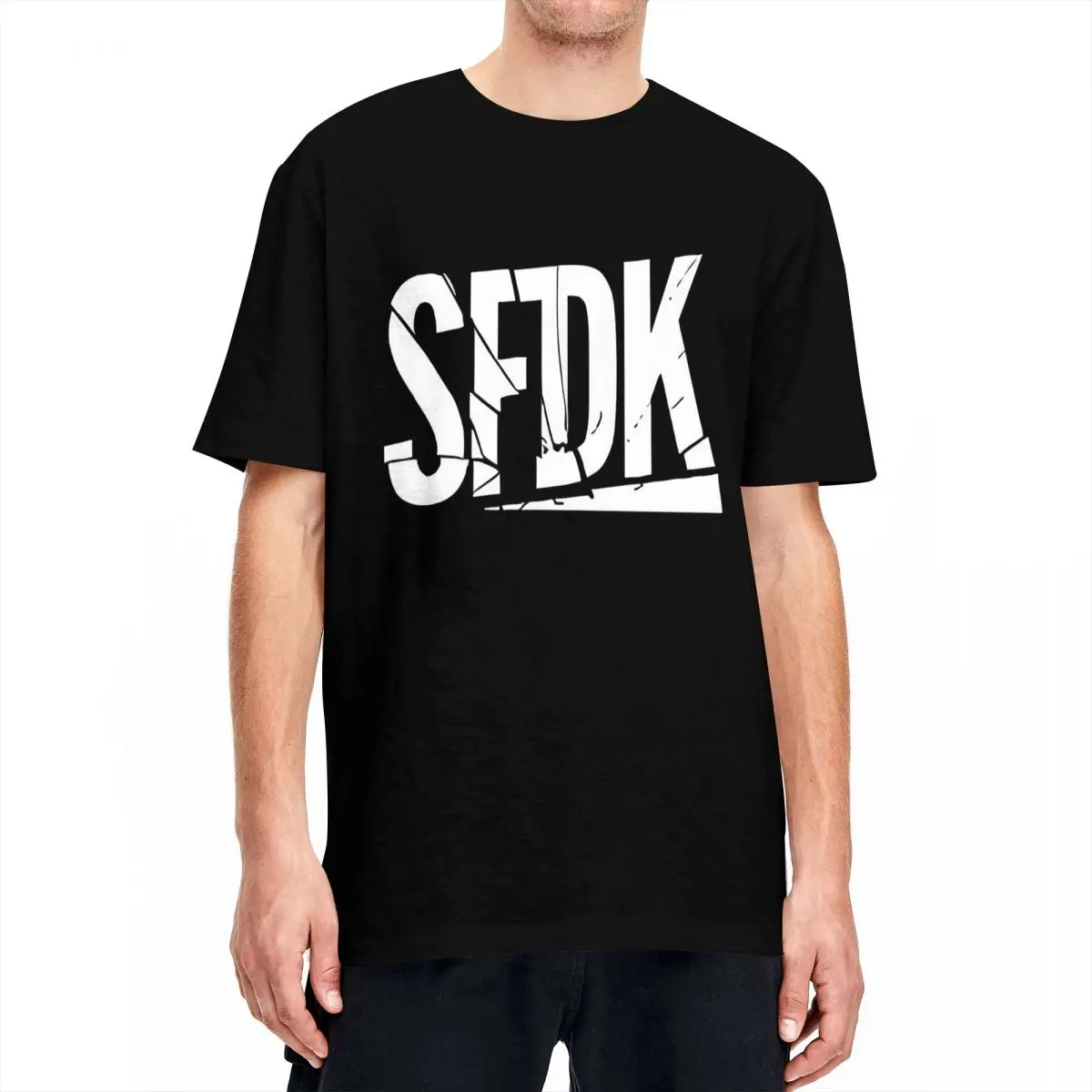 SFDK 30th Anniversary T-Shirt Spanish Band Harajuku T Shirts Short Sleeves Y2K Funny Tops Summer Cotton O Neck Plus Size Tees