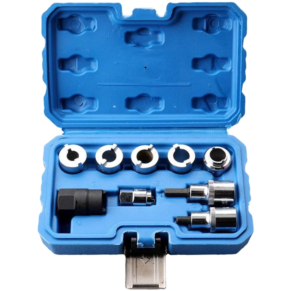 Shock Absorber Strut Mount Nut Extraction Tool Set with Spring Compressor Socket for Car and Truck Maintenance