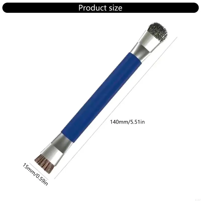 Anti statische ESD -sichere doppelköpfige Bürsten Computer Mainboard Staubentfernung