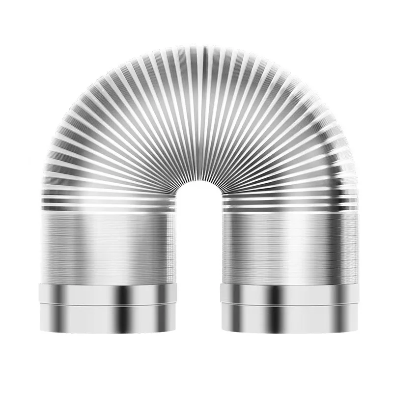 Range hood exhaust duct, oil absorber, 304 stainless steel ventilation pipe
