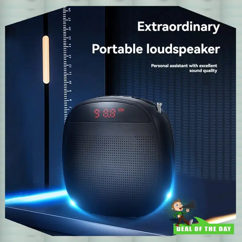 24-Hour Delivery Portable Voice Amplifier Wired Voice Amplifiers Speaker FM Radio Headworn Microphone Loudspeaker For Teachers