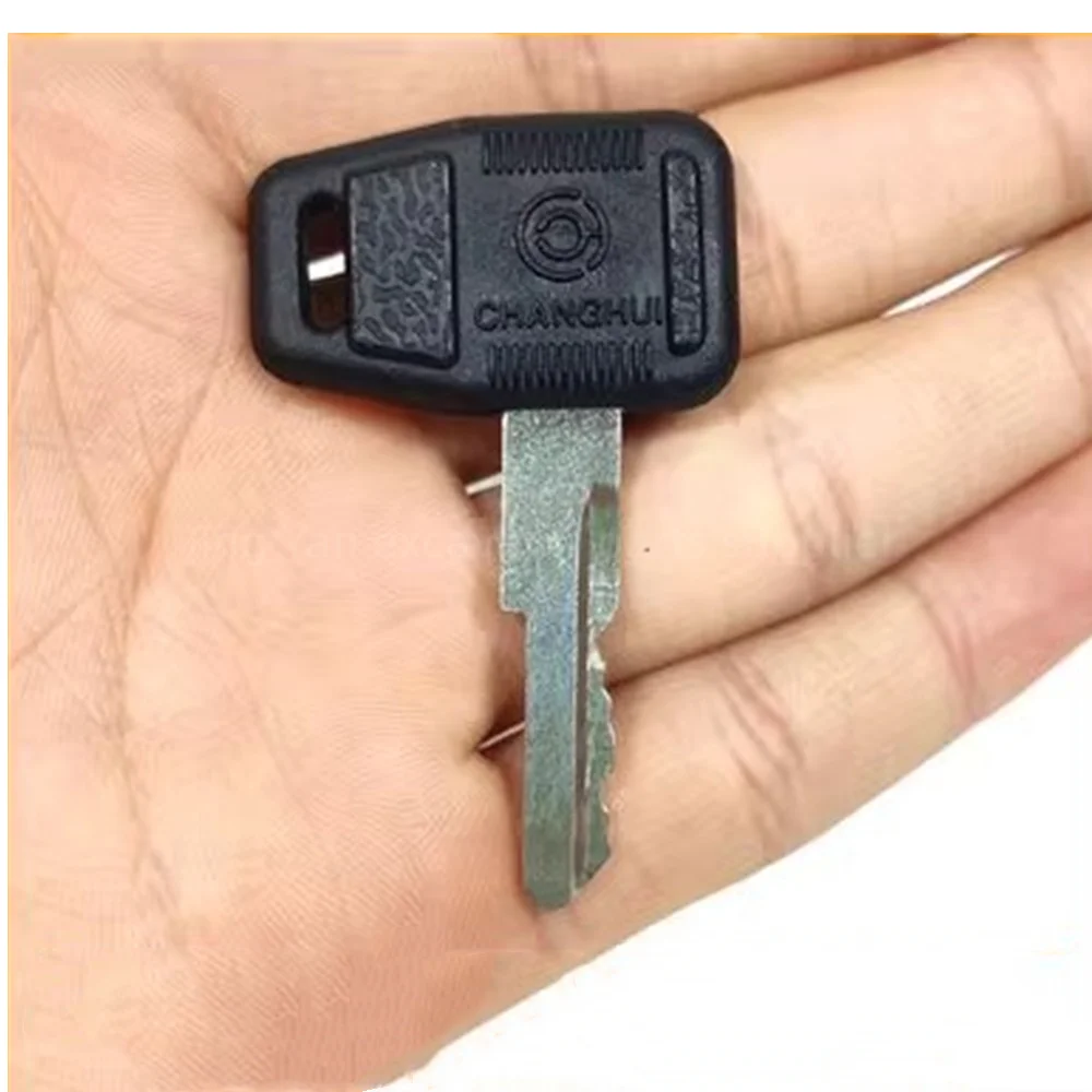 For Shantui Key SE60 75 85 135 215-9 Door Lock Start Ignition Key Excavator Parts