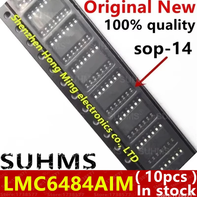 (10piece)100% New LMC6484AIM LMC6484 sop-14
