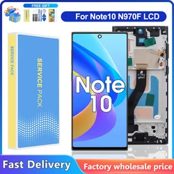 TFT Quality Note 10 Screen With Frame for Samsung Note10 N970F SM-N970U SM-N9700 Lcd Display Touch Screen Digitizer Assembly