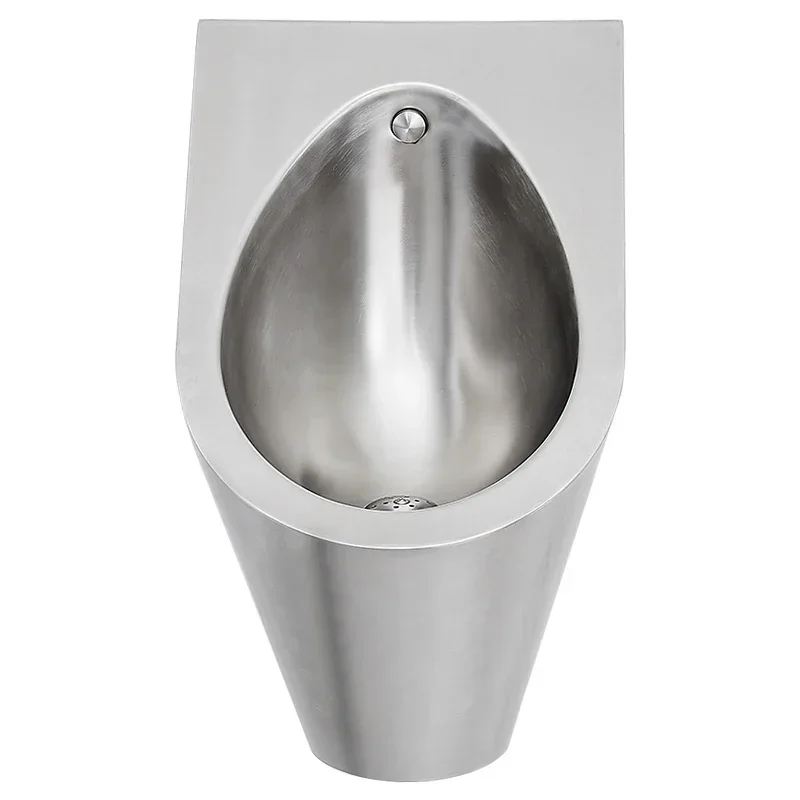 

Bar Hanging Integrated Automatic Induction Urinal Stainless Steel Urinal Funnel Household Wall-Mounted Urine Cup