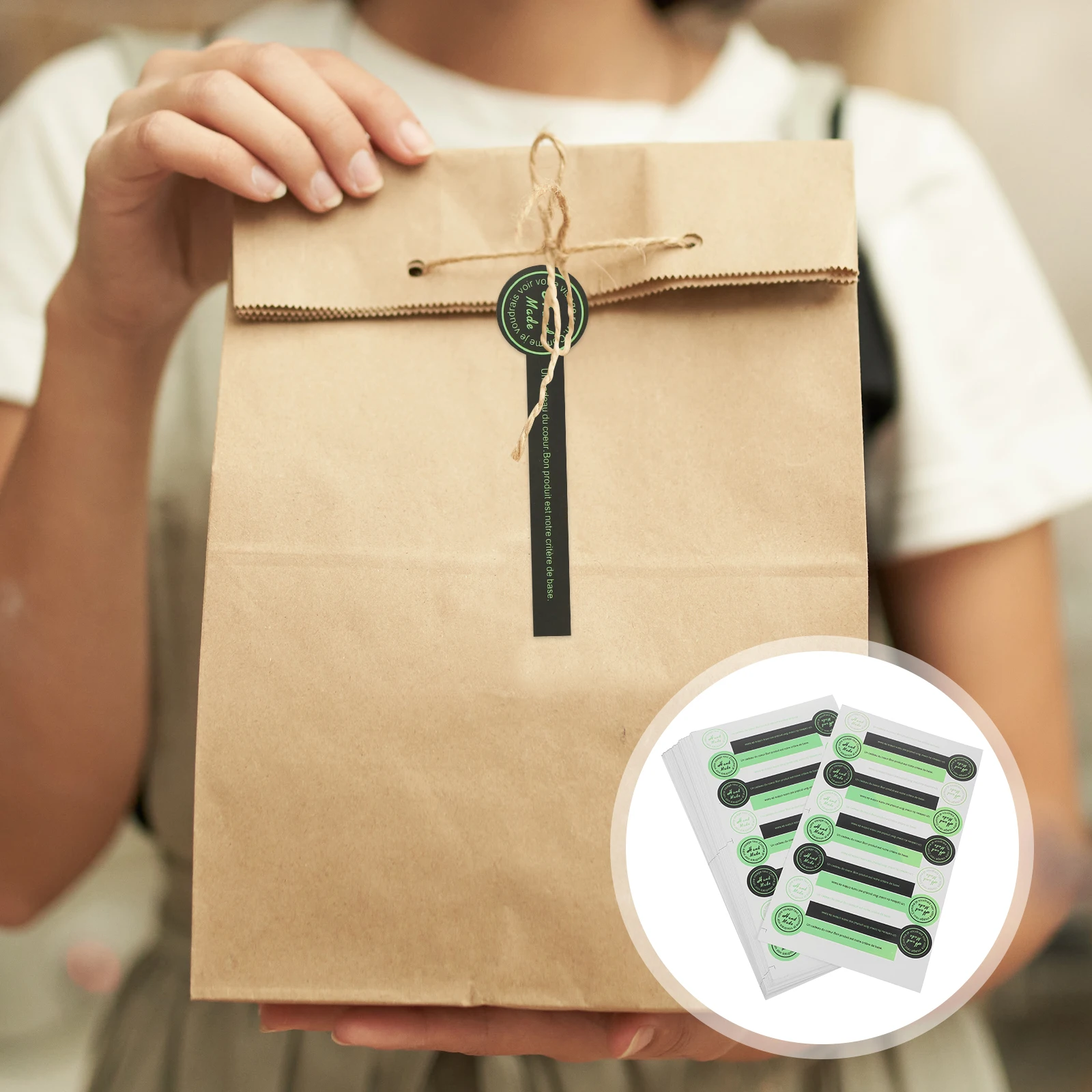 

30 листов уплотнительных наклеек, этикетки для упаковки пищевых продуктов, самоклеящиеся наклейки для пекарни, этикетка для подарочной коробки для шоколадного печенья