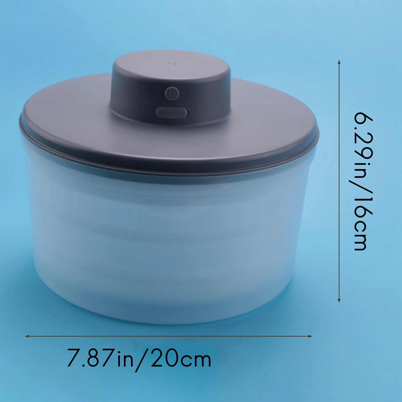 สลัดไฟฟ้า Spinner-ผักกาดหอมเครื่องเป่าผัก,ชาร์จ USB,แห้งเร็วผักกาดหอมผลไม้ Spinner วัสดุชาม