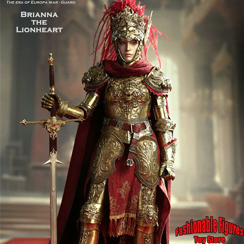 POP COSTUME ALS-020 1/6 Figura de Acción de Mujer Soldado de la Era de la Guerra de Europa, Brianna Corazón de León, Set Completo de 12 Pulgadas, Mejor Colección