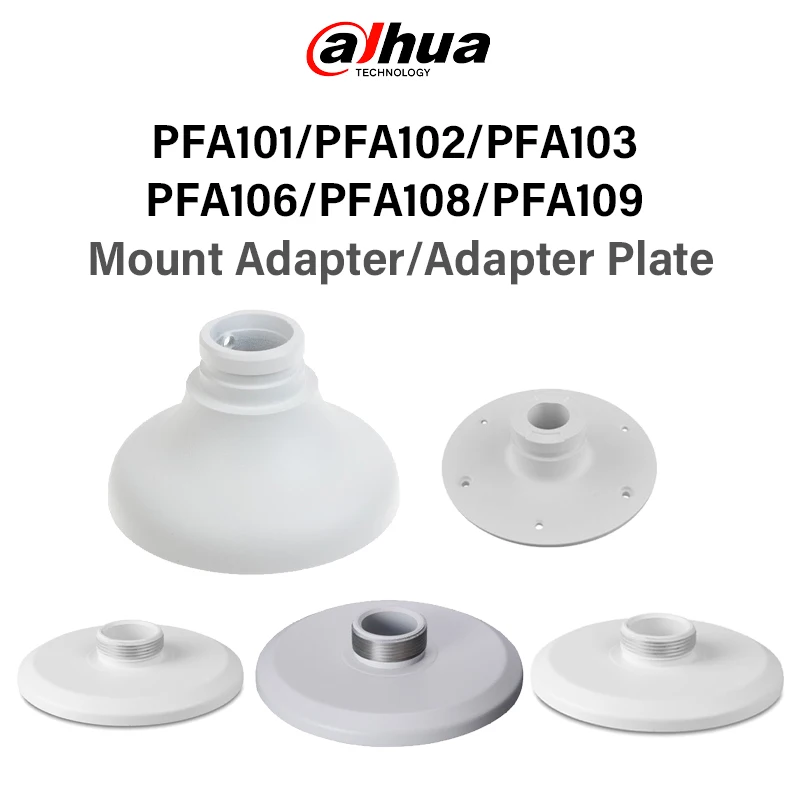 Dahua Mount Adapter PFA101 PFA102 PFA103 PFA106 PFA108 PFA109 Hanging Mount Adapter Adapter Plate of Mini Dome & Eyeball Camera