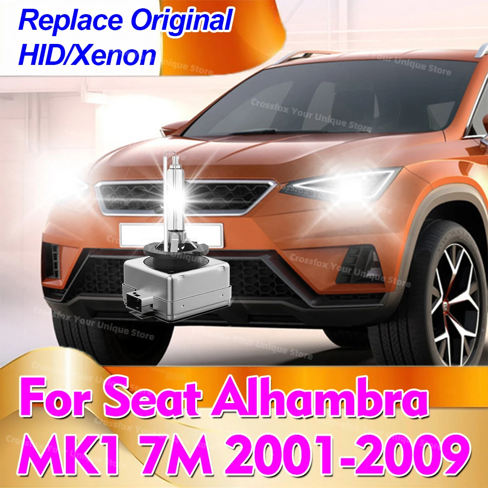 

2x ксеноновые лампы HID D3S D3 12V 6000K 8000K 10000K для Seat Alhambra MK1 7M 2001-2009 годов выпуска